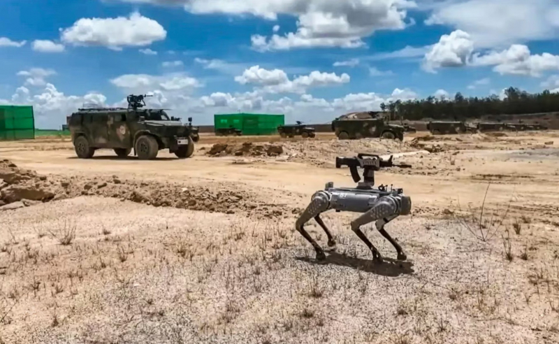 Đội quân chó robot -0