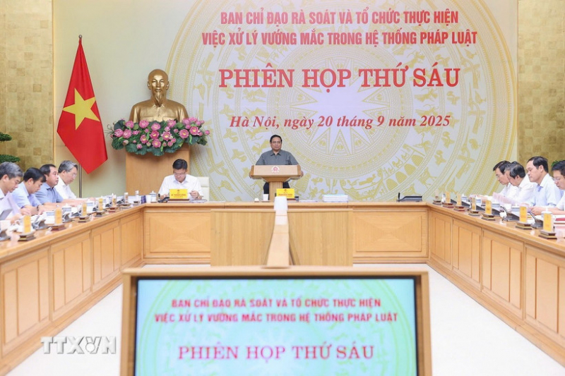 Yêu cầu đạt 3 mục tiêu trong rà soát, xử lý vướng mắc trong hệ thống pháp luật -0