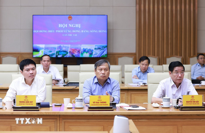 Thủ tướng chủ trì Hội nghị Hội đồng điều phối vùng Đồng bằng sông Hồng -0