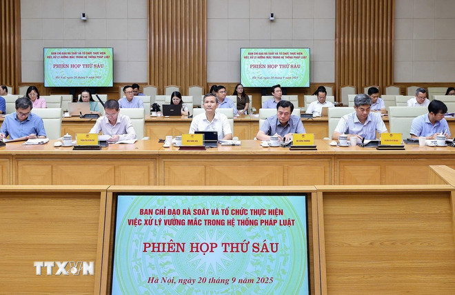 Yêu cầu đạt 3 mục tiêu trong rà soát, xử lý vướng mắc trong hệ thống pháp luật -0