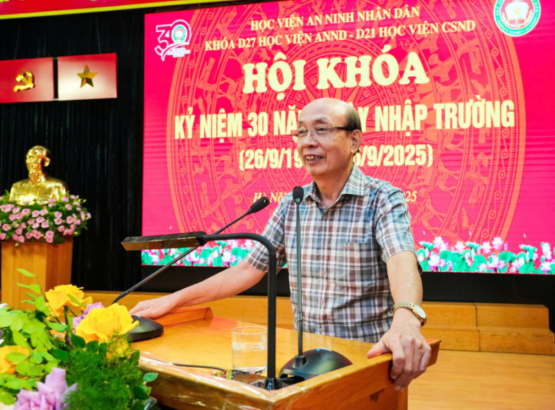 Góp phần tô thắm thêm truyền thống của Học viện ANND anh hùng -0