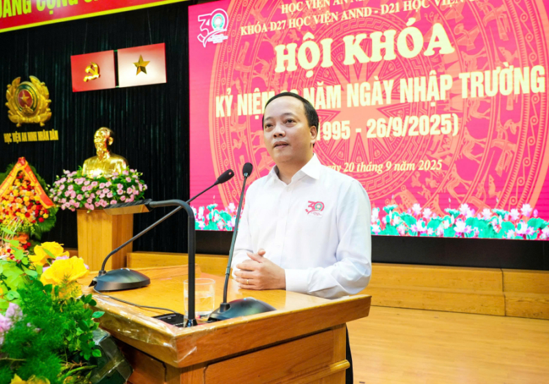 Góp phần tô thắm thêm truyền thống của Học viện ANND anh hùng -0