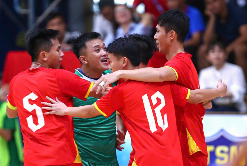 Tuyển futsal Việt Nam tự tin trận ra quân vòng loại châu Á -0