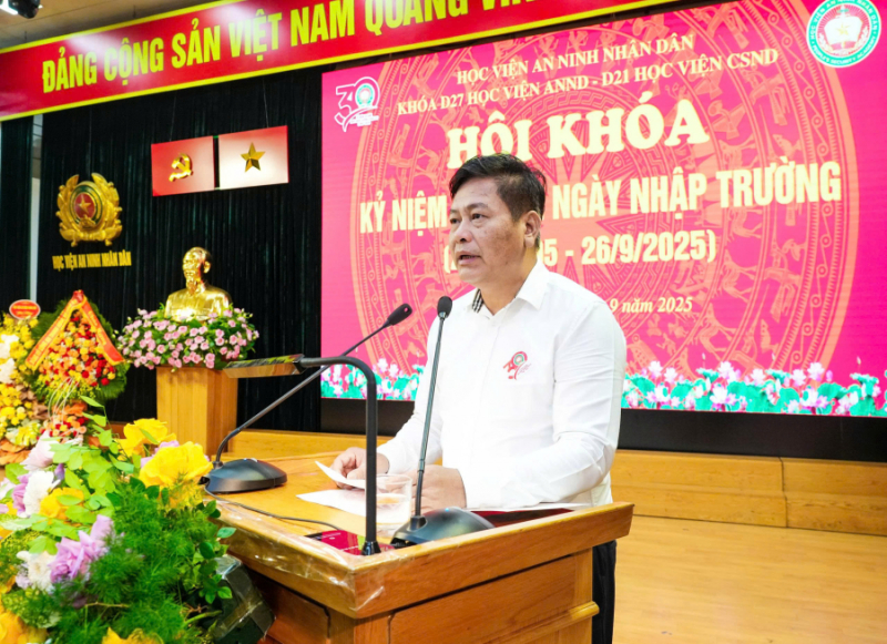 Góp phần tô thắm thêm truyền thống của Học viện ANND anh hùng -0