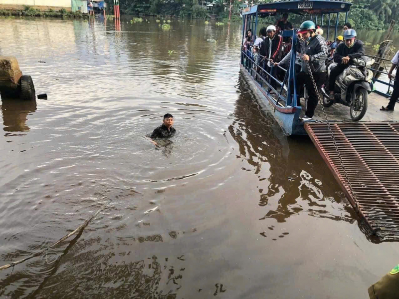 Nhân rộng hình ảnh dũng cảm cứu người của thành viên lực lượng an ninh cơ sở -0