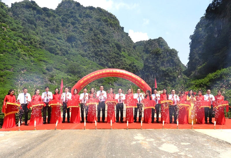 Khánh thành tuyến đường kết nối phát triển sản xuất vùng cây trồng đặc sản Lạng Sơn -0