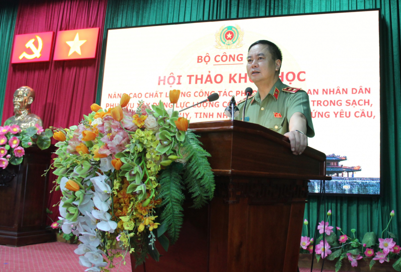 Nâng cao chất lượng công tác pháp chế CAND đáp ứng nhiệm vụ trong tình hình mới -0