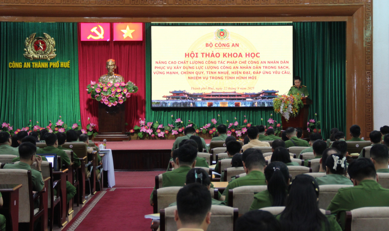 Nâng cao chất lượng công tác pháp chế CAND đáp ứng nhiệm vụ trong tình hình mới -0