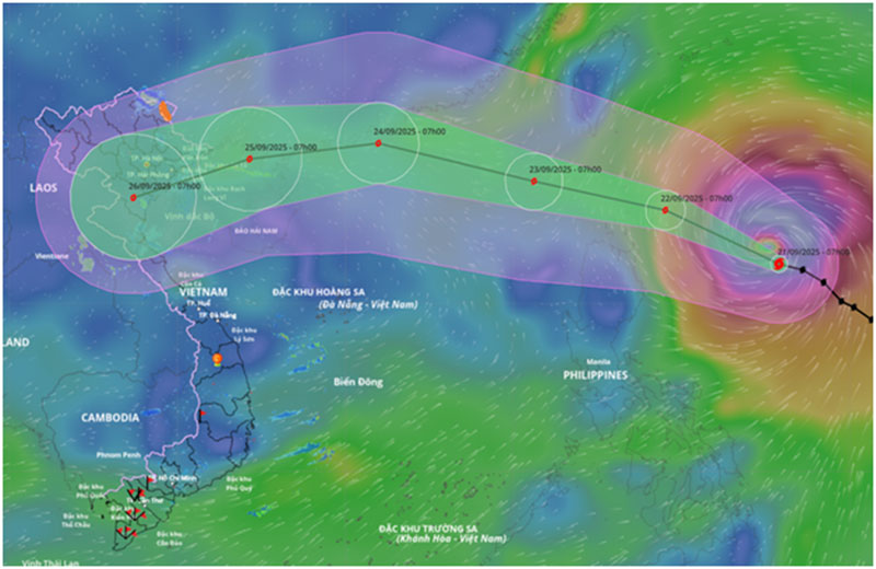 Bộ Xây dựng ban hành công điện tập trung chủ động ứng phó siêu bão Ragasa -0