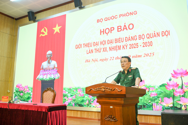 Đại hội đại biểu Đảng bộ Quân đội lần thứ XII diễn ra từ ngày 29/9-2/10 -0