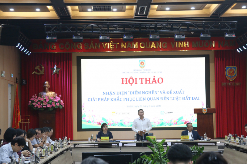 Nhận diện, đề xuất giải pháp khắc phục điểm nghẽn liên quan đến Luật Đất đai -0