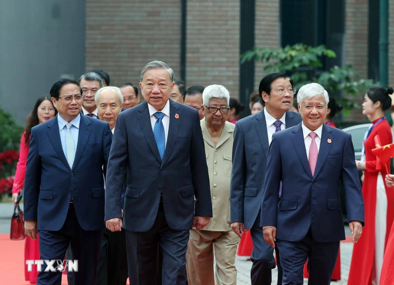 Phát biểu của Tổng Bí thư Tô Lâm tại Đại hội đại biểu Đảng bộ Mặt trận Tổ quốc, các đoàn thể Trung ương lần thứ nhất -0