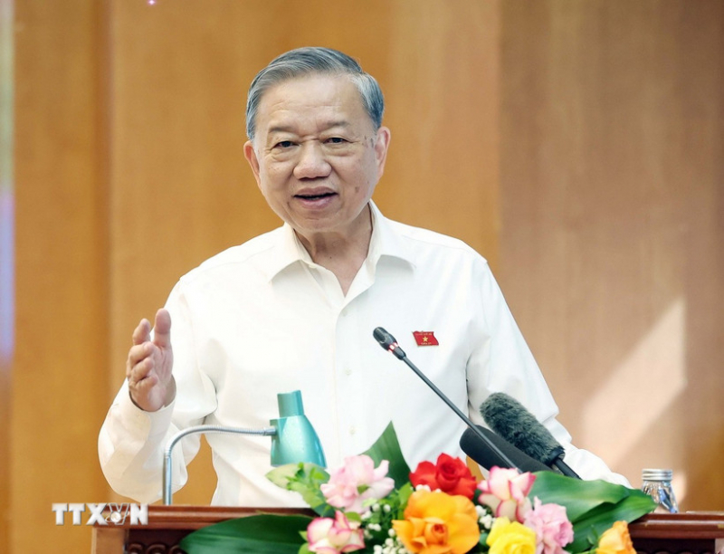 Tổng Bí thư Tô Lâm thông tin về 5 nhóm vấn đề mà cử tri Hà Nội quan tâm -0