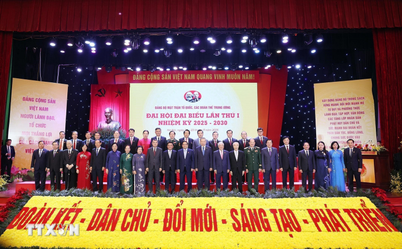 Phát biểu của Tổng Bí thư Tô Lâm tại Đại hội đại biểu Đảng bộ Mặt trận Tổ quốc, các đoàn thể Trung ương lần thứ nhất -0