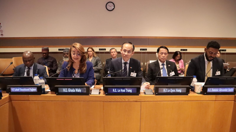 Việt Nam giới thiệu Lễ mở ký Công ước Hà Nội tại Tuần lễ cấp cao Đại hội đồng Liên hợp quốc Khóa 80 -0