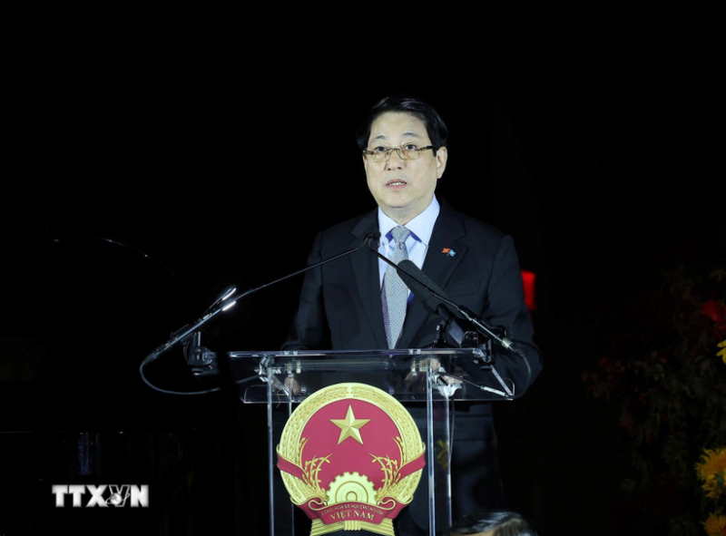 Chủ tịch nước chủ trì chiêu đãi kỷ niệm 80 năm Quốc khánh Việt Nam tại Hoa Kỳ -0