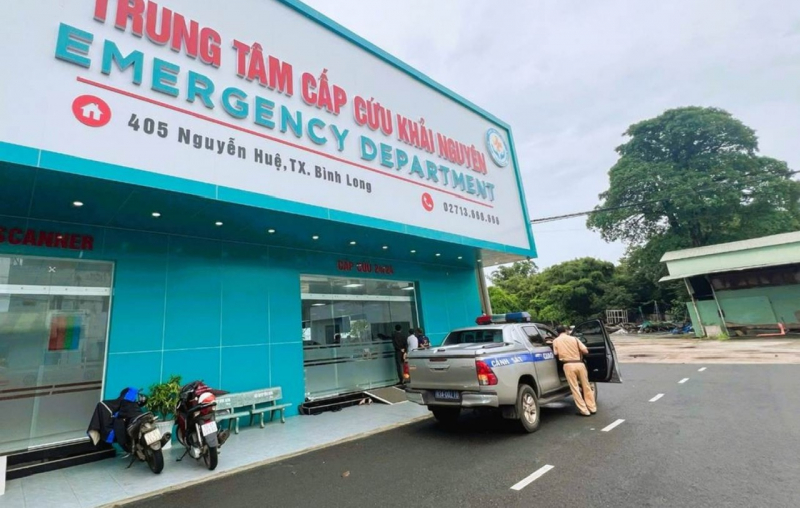 CSGT Công an Đồng Nai kịp thời đưa bé trai 1 tuổi đi cấp cứu -0