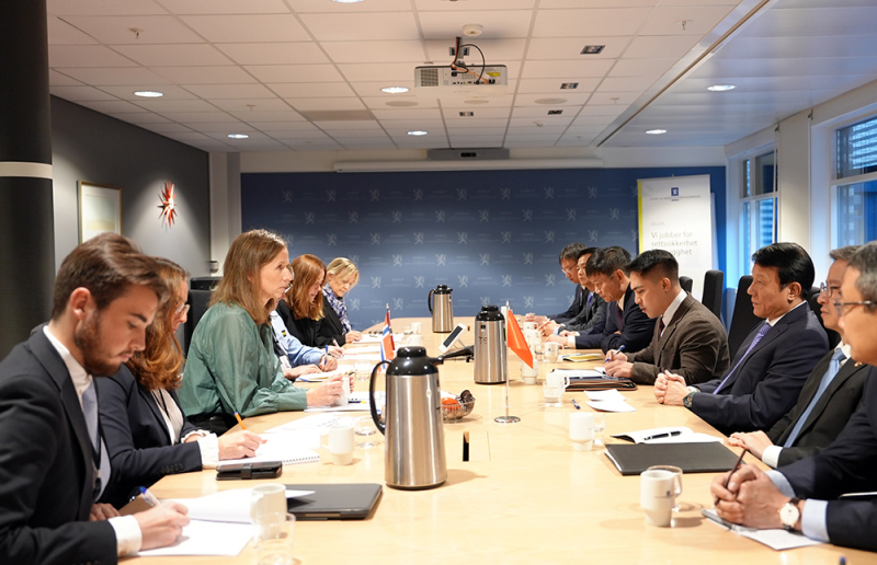  Việt Nam – Na Uy thúc đẩy hợp tác phòng, chống tội phạm -0