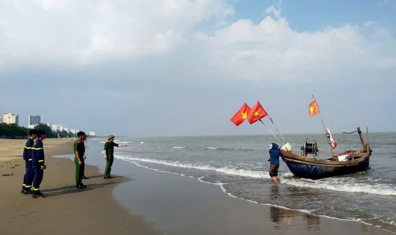 Công an Thanh Hóa chủ động ứng phó với bão số 9 -0