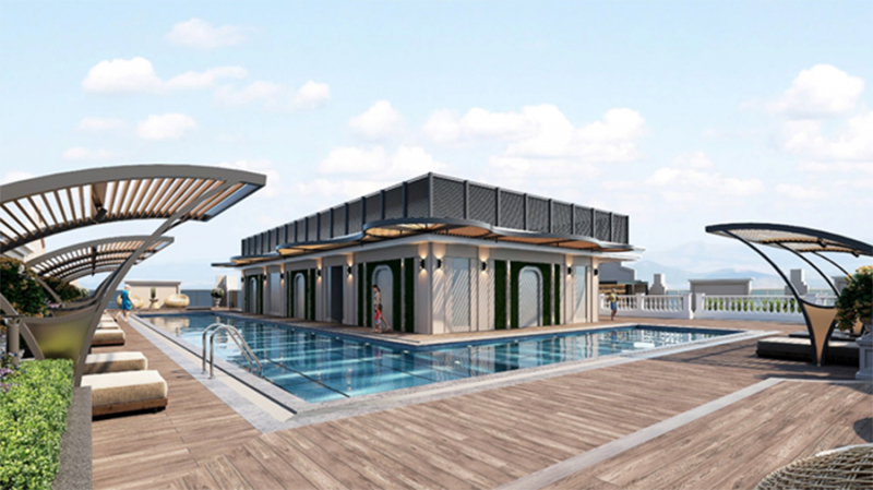 Trải nghiệm phong cách sống hiện đại với bể bơi điện phân muối tại D’metropole  -0