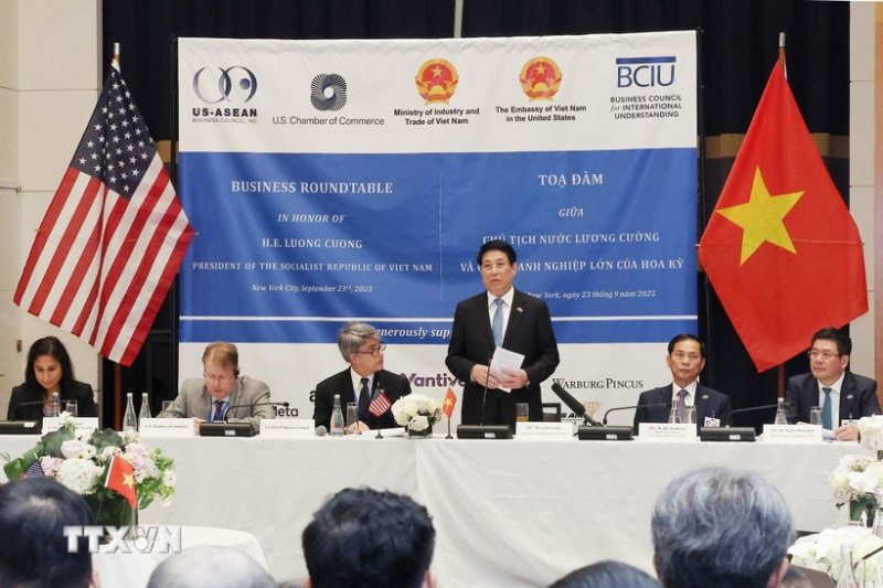 Chủ tịch nước kêu gọi cộng đồng doanh nghiệp Hoa Kỳ đầu tư quy mô lớn hơn, sâu hơn tại Việt Nam -0