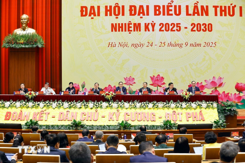 Đại hội đại biểu Đảng bộ Quốc hội lần thứ I tiến hành phiên trù bị -0