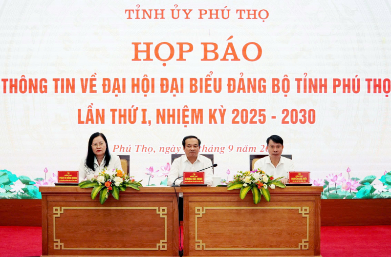 Đại hội đại biểu Đảng bộ tỉnh Phú Thọ: “Đoàn kết – Dân chủ – Kỷ cương – Đột phá – Phát triển” -0