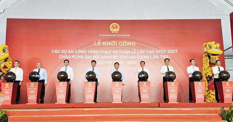 Khởi công hàng loạt dự án, công trình phục vụ APEC 2027