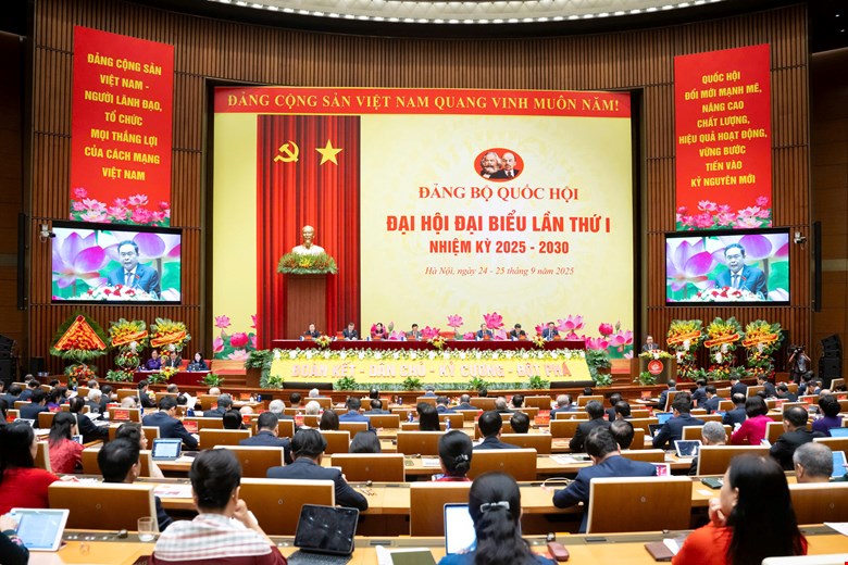 Tổng Bí thư Tô Lâm dự, chỉ đạo Đại hội đại biểu Đảng bộ Quốc hội lần thứ I -0