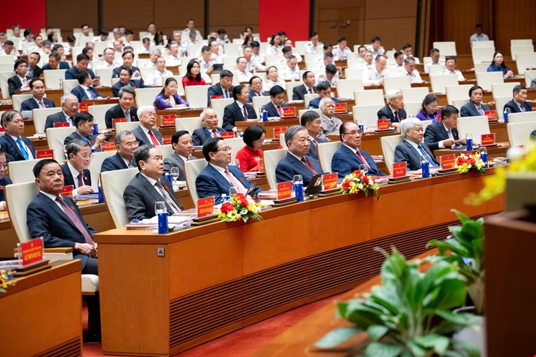 Tổng Bí thư Tô Lâm dự, chỉ đạo Đại hội đại biểu Đảng bộ Quốc hội lần thứ I -0