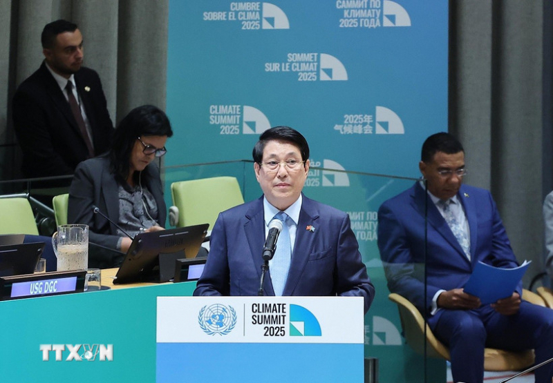 Chủ tịch nước: Các quốc gia cần thực hiện đầy đủ cam kết về tài chính khí hậu -0