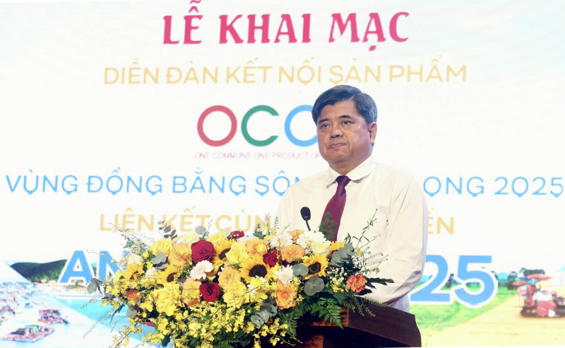 Khai mạc Diễn đàn OCOP vùng Đồng bằng sông Cửu Long năm 2025 -0