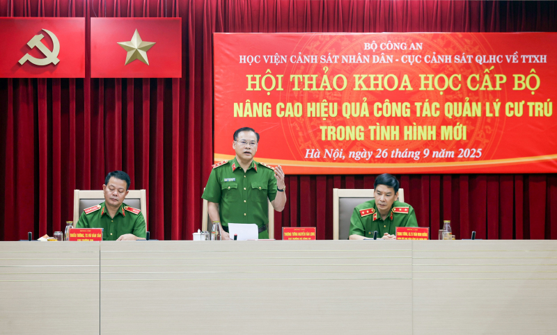 Nâng cao hiệu quả quản lý cư trú trong tình hình mới -0