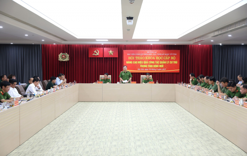 Nâng cao hiệu quả quản lý cư trú trong tình hình mới -0