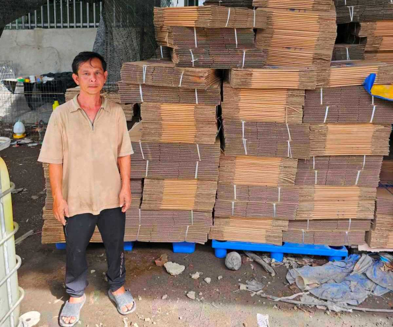 Triệt phá đường dây sản xuất, buôn bán hàng giả nhãn hiệu nước tẩy O.K -1