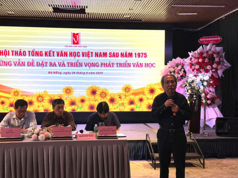 ກອງປະຊຸມສັງລວມ 50 ປີແຫ່ງວັນນະຄະດີຫວຽດນາມ ພາຍຫຼັງປີ 1975: ບັນດາບັນຫາ ແລະ ແງ່ຫວັງພັດທະນາດ້ານວັນນະຄະດີ -0