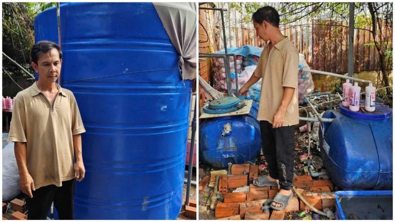 Triệt phá đường dây sản xuất, buôn bán hàng giả nhãn hiệu nước tẩy O.K -1