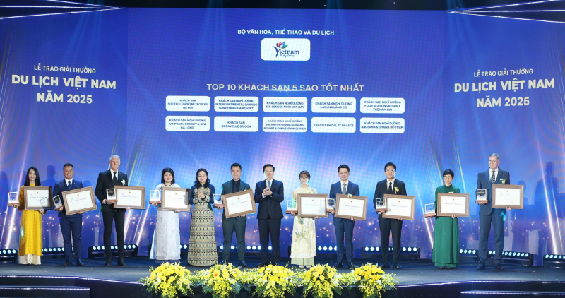 Giải thưởng Du lịch Việt Nam 2025 vinh danh 113 doanh nghiệp, đơn vị tiêu biểu -0