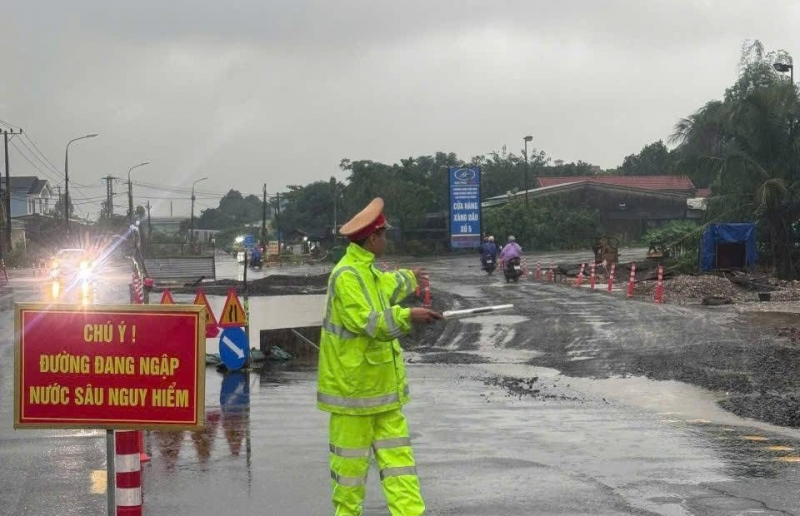 Công an Đà Nẵng chủ động ứng phó bão Bualoi -0