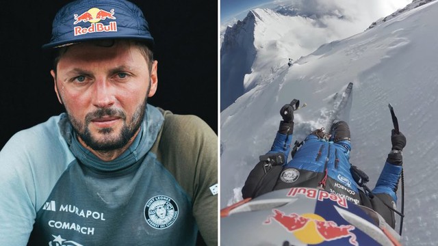 Người đầu tiên trên thế giới trượt tuyết từ đỉnh Everest không dùng bình oxy -0