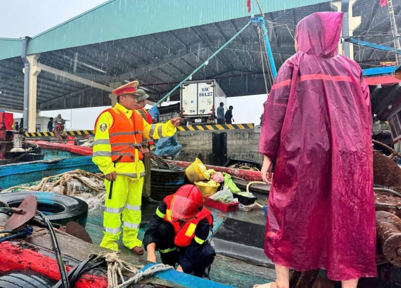 Công an Đà Nẵng chủ động ứng phó bão Bualoi -0