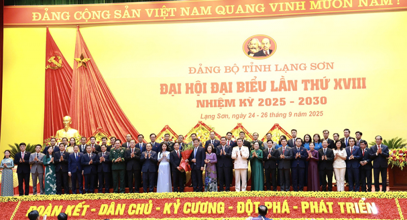 Đồng chí Hoàng Văn Nghiệm tái đắc cử Bí thư Tỉnh ủy Lạng Sơn nhiệm kỳ 2025-2030 -0