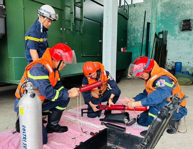 Công an Quảng Trị chuẩn bị phương án ứng phó với bão số 10  -0