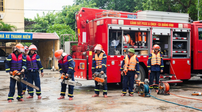 Công an Quảng Trị chuẩn bị phương án ứng phó với bão số 10  -0