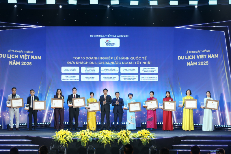 Giải thưởng Du lịch Việt Nam 2025 vinh danh 113 doanh nghiệp, đơn vị tiêu biểu -1