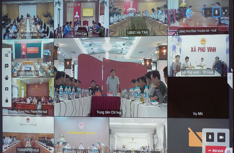 Phó Thủ tướng Trần Hồng Hà chủ trì họp trực tuyến triển khai phòng, chống bão số 10 -1