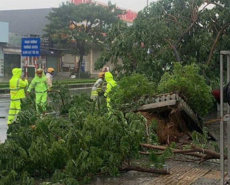 Công an Đà Nẵng sẵn sàng cơ động, quyết liệt phòng chống bão Bualoi -1
