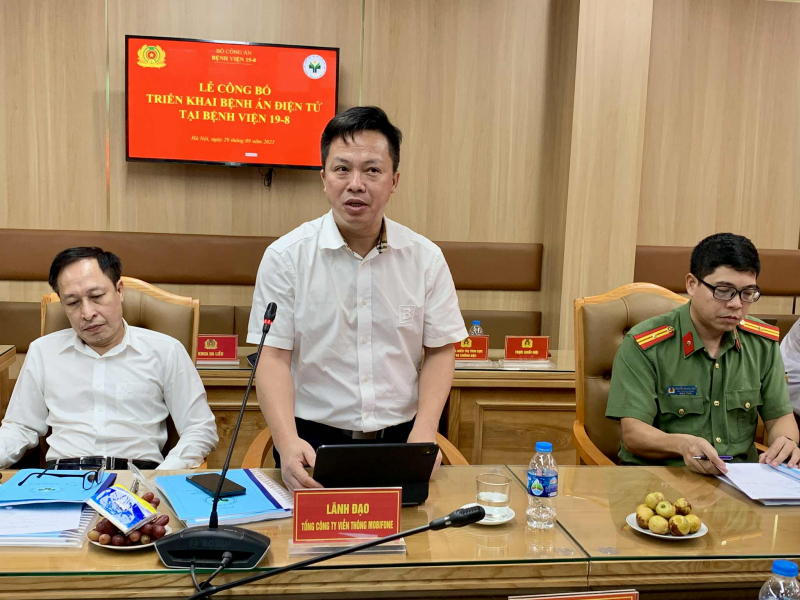 Bệnh viện 19-8 chính thức triển khai bệnh án điện tử -0