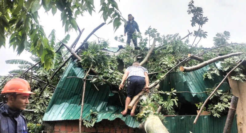 Những tâm hồn đẹp “Vì nhân dân phục vụ” trước trong và sau bão số 10 -0