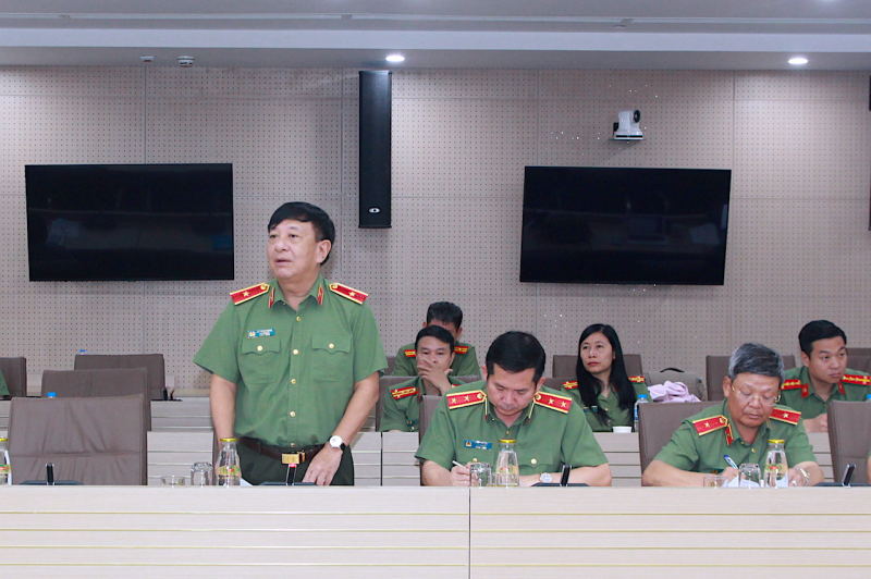 Chuẩn bị chu đáo tổ chức Đại hội đại biểu Đảng bộ Công an Trung ương lần thứ VIII -1